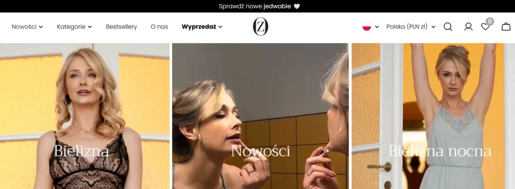 Oh!Zuza: treści, które sprzedają bieliznę nocną i modę damską. Content dla polskiej marki z Łodzi