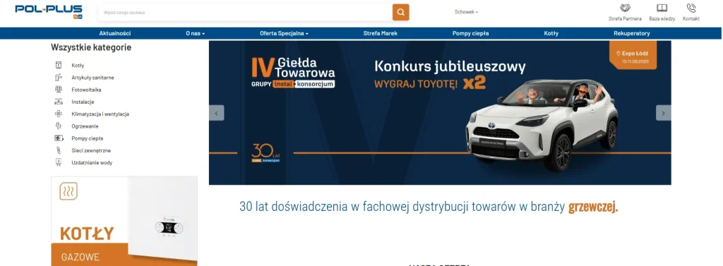 Stała opieka e-commerce dla POL-PLUS: jak dbamy o treści, widoczność lokalną i rozwój sklepu na IdoSell